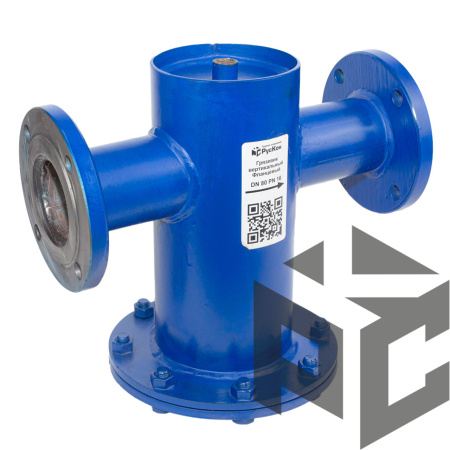 Грязевик вертикальный фланцевый Ду 200 Ру 16 Техкомплект от производителя "Рускон"